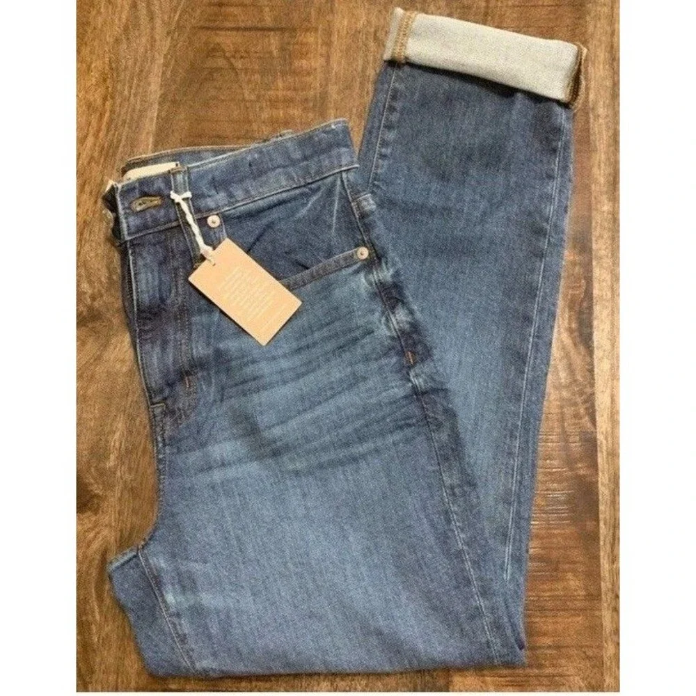 Madewell Women's Size  W 25  The High Rise Slim Boy jean Denim Jeans NWT